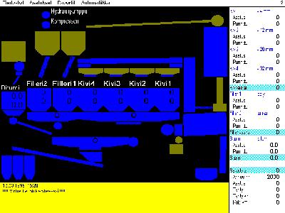 Kuva valvomo-ohjelmasta